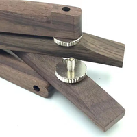 Pont de guitare jazz en bois de palissandre pour guitare jazz archtop, pièces et accessoires