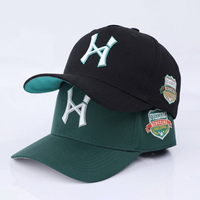 Casquette de sport à visière incurvée avec broderie 3D couleur personnalisée, 5 panneaux, style A-Frame, Gorras Streetwear Hip Hop Baseball