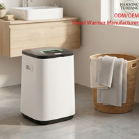 Chauffe-serviettes professionnel 22L avec verrouillage enfant, minuterie 24H, économie d'énergie, garantie 1 an pour salons, hôtels, usage domestique, fourniture OEM