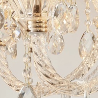 Grande lampe suspendue en cristal au design moderne, produit de luxe, luminaire décoratif d'intérieur, idéal pour un Restaurant ou un couloir