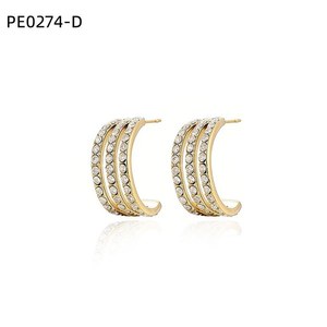 ต่างหูแฟชั่น PE0274สำหรับผู้หญิง - Product Image 2