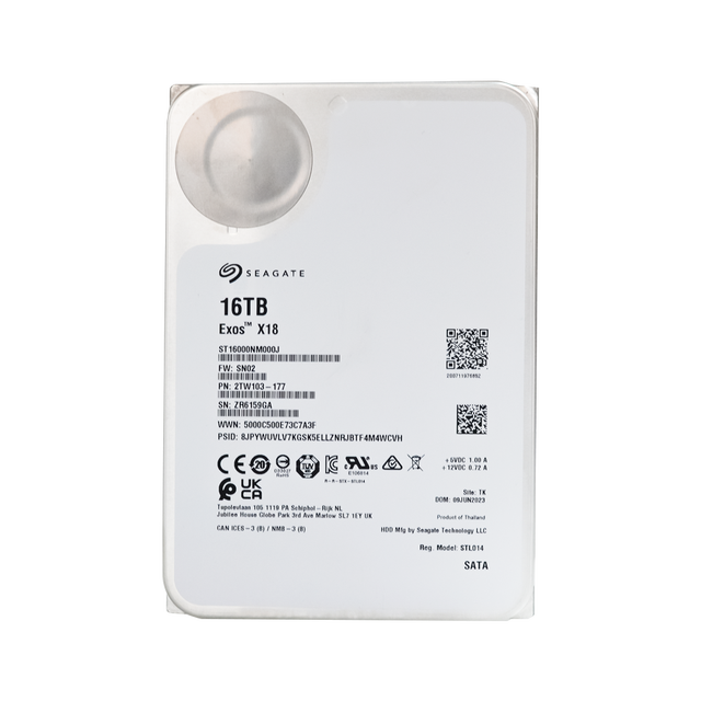Enterprise OEM HDD 16TB 3.5" SATA 6Gb/S 256MB 2500000 MTBF 7200 RPM Hard Disk