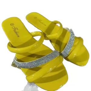 Đồ dép lê nữ chất liệu PU bán chạy, hàng có sẵn, dép xỏ ngón vùng nhiệt đới, dép nữ hàng có sẵn, dép thời trang - Product Image 4