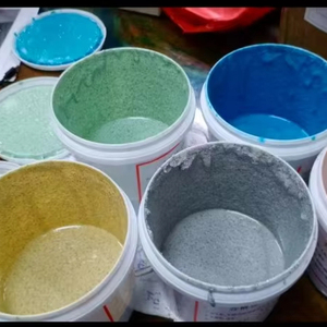 Rivestimento <span class=keywords><strong>per</strong></span> Pavimenti Autolivellante in Resina Epossidica con Sabbia Colorata, Effetto <span class=keywords><strong>Marmo</strong></span> e Texture Granito <span class=keywords><strong>per</strong></span> Cemento Residenziale - Product Image 1