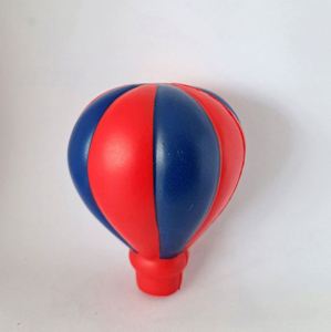 Ballon en mousse en forme de montgolfière avec impression de logo personnalisé, jouet anti-stress souple et compressible pour la promotion - Product Image 2