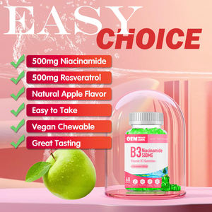 OEM NAD + Supplément Private Label Vitamine B3 Collagène hydrolysé Gommes anti-âge NAD aux herbes sans sucre Cellules stimulantes pour adultes - Product Image 3