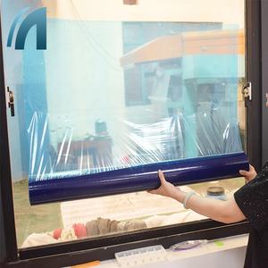 <span class=keywords><strong>Film</strong></span> protecteur en plastique de surface transparente bleue pour le verre de Windows - Product Image 2