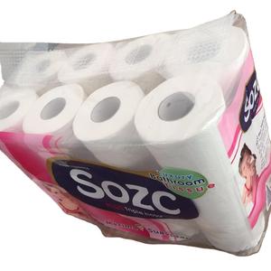 Guangzhou rouleau de <span class=keywords><strong>papier</strong></span> <span class=keywords><strong>toilette</strong></span> souple personnalisé pas cher 24 rouleaux de sac vente chaude pâte de bambou/pâte de bois/mélange de pâte 2ply /3ply /4ply - Product Image 1