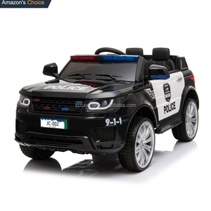 Megáfono de batería de 12v para niños, sirena rc, coche de policía, coches eléctricos