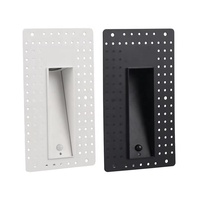 LED Hôtel Villa Escaliers Couloirs Passerelles Détachables Salon Décoration Murale Intégré Sans Cadre Capteur Coin Plancher Aluminium Mur