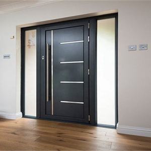 הדאייה זול לבן עץ פנימי דלת 6 פנל פנים mdf דירה דלת כניסת דלתות - Product Image 2