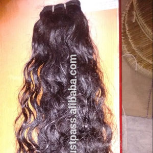 Tissage de cheveux naturels remy, sans perte, 100% de densité, tissage style indien, cheveux doux et lisses, sans rétrécissement - Product Image 2