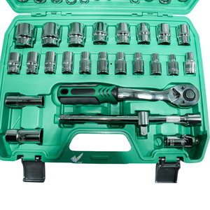 ชุดเครื่องมือช่าง 1/<span class=keywords><strong>2</strong></span> นิ้ว 72 ฟัน พร้อมด้ามขันแบบ Ratchet สำหรับงานอุตสาหกรรม วัสดุคาร์บอน 37 ชิ้น สำหรับช่างยนต์ ซ่อมรถยนต์ - Product Image 3