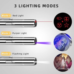 Puntero Láser LED RGB Rojo de Alta Potencia con Haz de Luz Estelar Recargable por USB - Product Image 3
