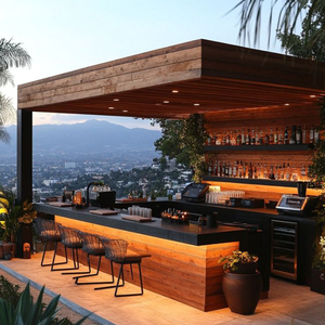 Horno de <span class=keywords><strong>Pizza</strong></span> Kamado para Exteriores, Directo de Fábrica, Cocina Modular para Jardín, Asador BBQ, Cobertizo Exterior - Product Image 1