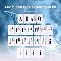 Kit de Prueba de Grupo Sanguíneo ABO Magnético para Educación en Biología |   Equipo de Laboratorio Científico Escolar y Recursos Didácticos