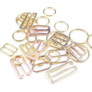 Metal Waist Extenders, Metal Bra Clip Hooks, Closures Gold Bra