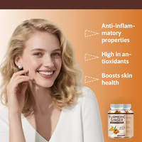VitaHall Gummies Véganes Curcuma & Gingembre pour Adultes – Compléments Santé Améliorant la Densité Osseuse et Soutenant la Santé Cérébrale