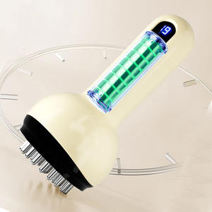 Tren baru bekam pijat vakum listrik portabel dengan terapi cahaya getaran kompres panas dan arus mikro, mudah digunakan - Product Image 1