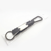 Porte-clés de survie en paracorde avec logo personnalisé Porte-clés avec mousqueton pour bijoux et composants
