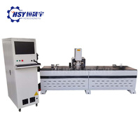 Machine de perçage de trous de serrures de porte CNC, machine à rainurer et mortaiser le bois 380V 13kW pour meubles