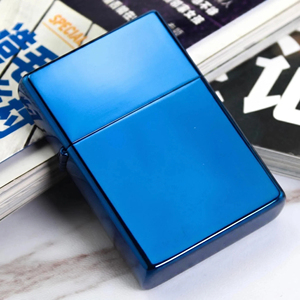 Briquet à <span class=keywords><strong>kérosène</strong></span> vintage de luxe avec logo personnalisé, briquet à huile en métal pour cigarettes, vente en gros, briquet fantaisie unique, élégant, coupe-vent - Product Image 4