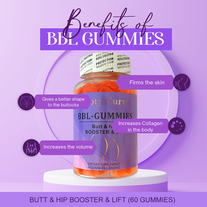 เยลลี่เพิ่มก้นหมี BBL เสริมก้นก้นแบบมังสวิรัติกำหนดเองโลโก้สมุนไพรธรรมชาติ - Product Image 2