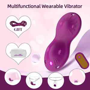 <span class=keywords><strong>Giochi</strong></span> sessuali Mini vibratore mutandine vibranti stimolatore collant Dildos massaggiatore indossabili mutandine giocattoli per adulti - Product Image 4