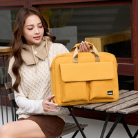 Sac à dos élégant pour ordinateur portable de 16 pouces en tissu Oxford imperméable, ultra-léger, résistant aux tremblements de terre, grande capacité, sac à bandoulière