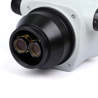 Compound Trinocular Metallurgical Head Digital Inspection Microscope 7-50X Magnification White