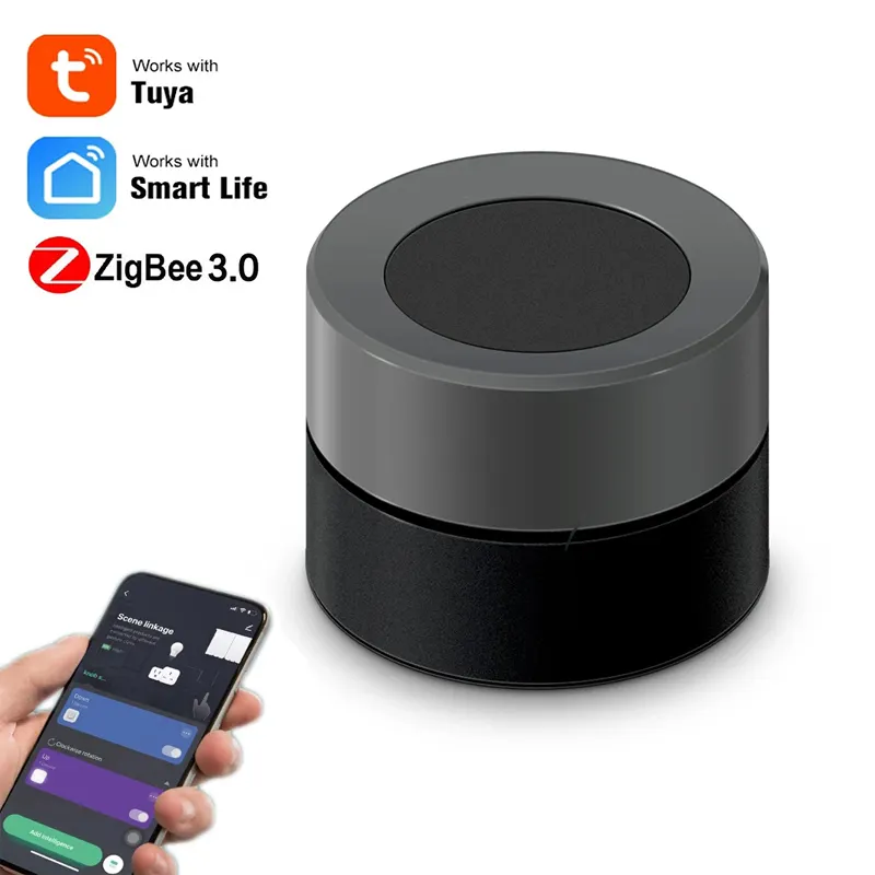 Tuya akıllı yaşam ZigBee akıllı topuzu kablosuz sahne anahtarı düğmesi kontrolörü akülü otomasyon senaryo için Tuya cihazları