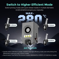 Flashforge petualang 5M Pro Wifi, Printer 3D FDM kecepatan tinggi 220mm/S ukuran cetak koneksi 220*220*600mm