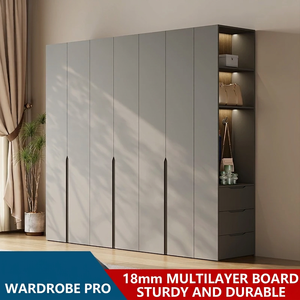 Nouvelle Conception 2026 : Dressing Moderne et Contemporain, Optimisation du Rangement, Meuble de Chambre sur Mesure, Armoire Intégrée - Product Image 4