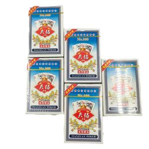 Cartas de juego auténticas y gruesas, Dou Dizhu (un popular juego de cartas chino), cartas de juego Tianzuan, artículos de entretenimiento - Product Image 5