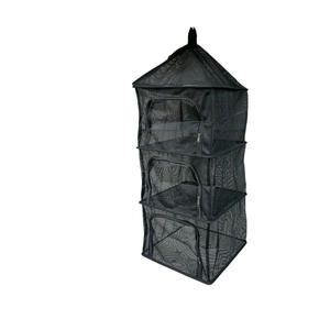 Panier de rangement extérieur pliable multicouche anti-moustiques pour le séchage des aliments, légumes et poissons en camping, en matériau PE - Product Image 4