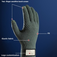 Gants d'hiver tactiles de haute qualité, imperméables au vent, en acrylique, pour le cyclisme, la randonnée et le ski