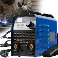 Machine à souder à l'arc portable MMA 200 220V IGBT avec compatibilité aluminium, protection contre les surtensions/surintensités/surchauffes