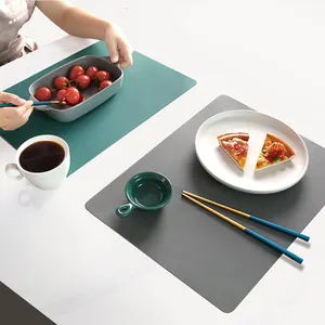 40*30Cm Food Grade Siliconen Waterdichte Placemat Tafel Mat Warmte Isolatie Anti-Slip Wasbaar Voor Keuken Dineren