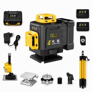 Niveau <span class=keywords><strong>laser</strong></span> vert 4D de haute précision à nivellement automatique de qualité professionnelle pour la construction intérieure et extérieure, le <span class=keywords><strong>carrelage</strong></span> mural et de sol - Product Image 1