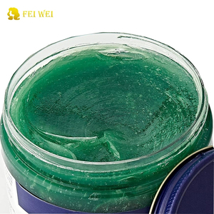 Pomada para Peinar con Etiqueta Privada Disponible, 14oz, Aceite de Oliva Natural y Aceite de Ricino, Fijación Fuerte, Sin Residuos, para Trenzas y Ondas - Product Image 2