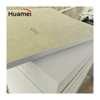Plafond en fibre de verre 595*595*12/15/20/25/30/40/50mm avec haute absorption acoustique et résistance au feu