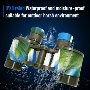 กล้องส่องทางไกล 20x50 สำหรับผู้ใหญ่ พร้อมอะแดปเตอร์สำหรับสมาร์ทโฟน กะทัดรัด กันน้ำ เหมาะสำหรับดูนก ล่าสัตว์ และชมการแสดง พร้อมปริซึม BAK4 และเลนส์ FMC - Product Image 4