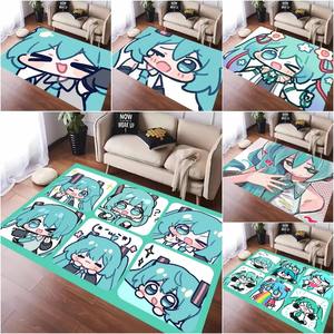 Tapis de sol Tatami H-Hatsune M-Miku pour balcon, chevet, aire de jeux, antidérapant, lavable, décoration de maison <span class=keywords><strong>Otaku</strong></span>, tapis de loisirs - Product Image 1