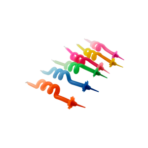 Décoration de gâteau de cire de paraffine faite à la main colorée décoration d'anniversaire et de fête de forme de printemps pour les occasions de Pâques et de Diwali - Product Image 4