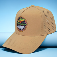 Coupe trou perforé pour hommes chapeau pêche en plein air étanche avec Logo personnalisé chapeau de camionneur casquette de Baseball personnalisée étanche chapeaux de Golf