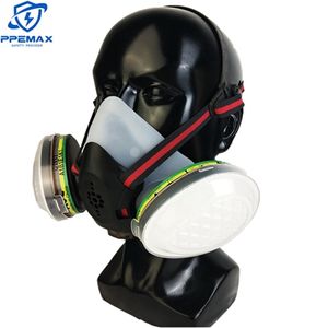 EN140 Safety PPE masker wajah, <span class=keywords><strong>Respirator</strong></span> <span class=keywords><strong>Gas</strong></span> asam wajah Hlaf - Product Image 6