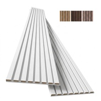 Panneaux muraux acoustiques en bois de noyer et feutre 60x60cm, absorption acoustique hautement efficace, design européen et américain pour la maison