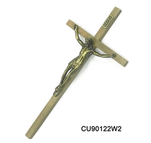 La mejor aleación de zinc de acero conveniente, múltiples aplicaciones, artesanías de Metal, Bronce Antiguo, cobre, regalos cristianos, Cruz de crucifijo de Jesús - Product Image 1