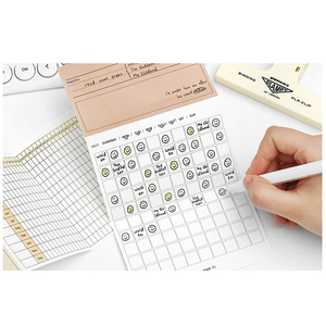 Tarjetas de notas plegables personalizadas, planificador decorativo de lista de tareas con imanes, MOQ pequeño para oficina escolar y regalos - Product Image 4