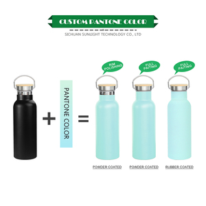 Termo de acero inoxidable, botella de bebida delgada con asa superior, boca estándar, buen termo al vacío, botella de agua deportiva para <span class=keywords><strong>gimnasio</strong></span> - Product Image 5